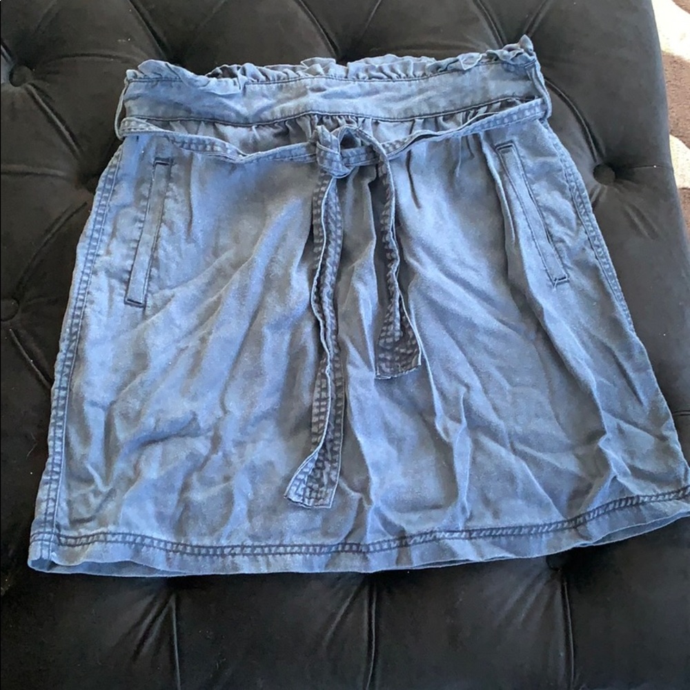 Navy skirt
